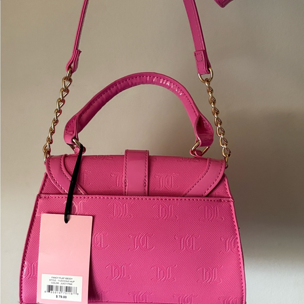 🎉 Juicy Couture Hot Pink Bag - Picture 2 of 6